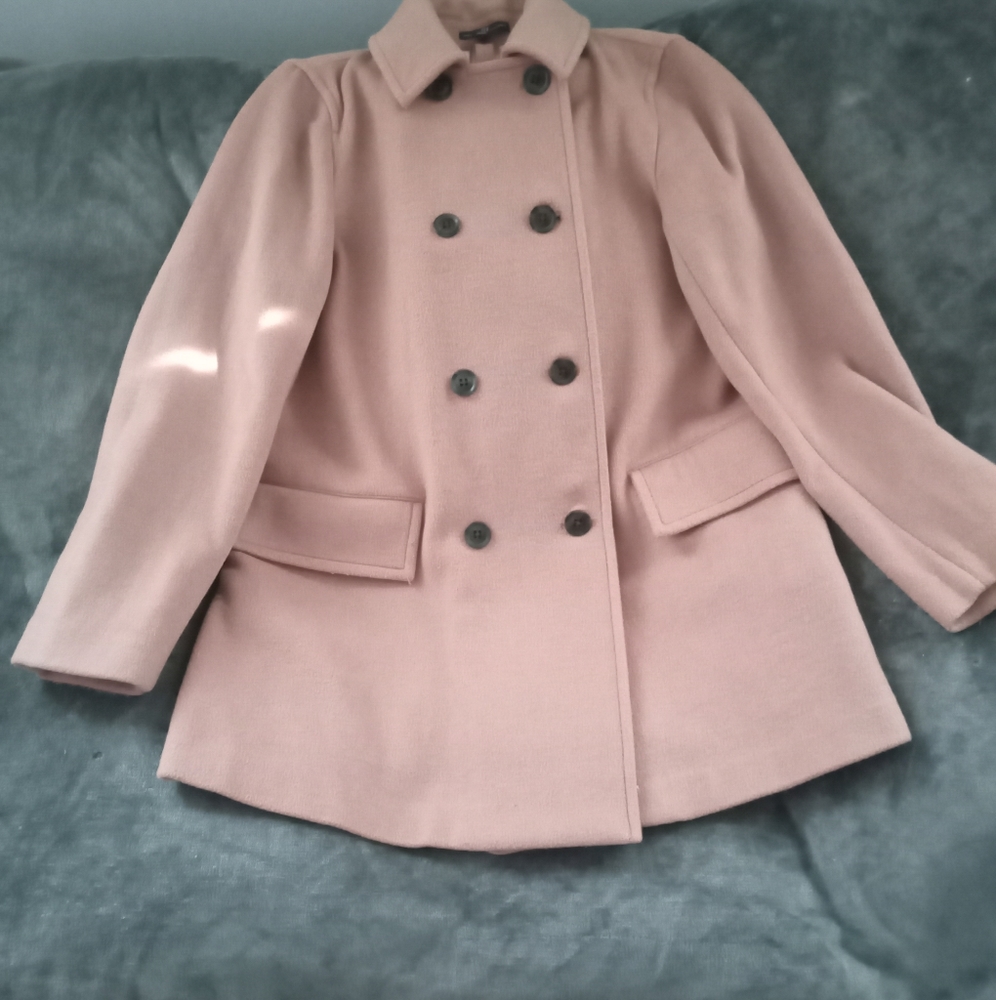Gap Double-Breasted Coat Size Medium - image 1